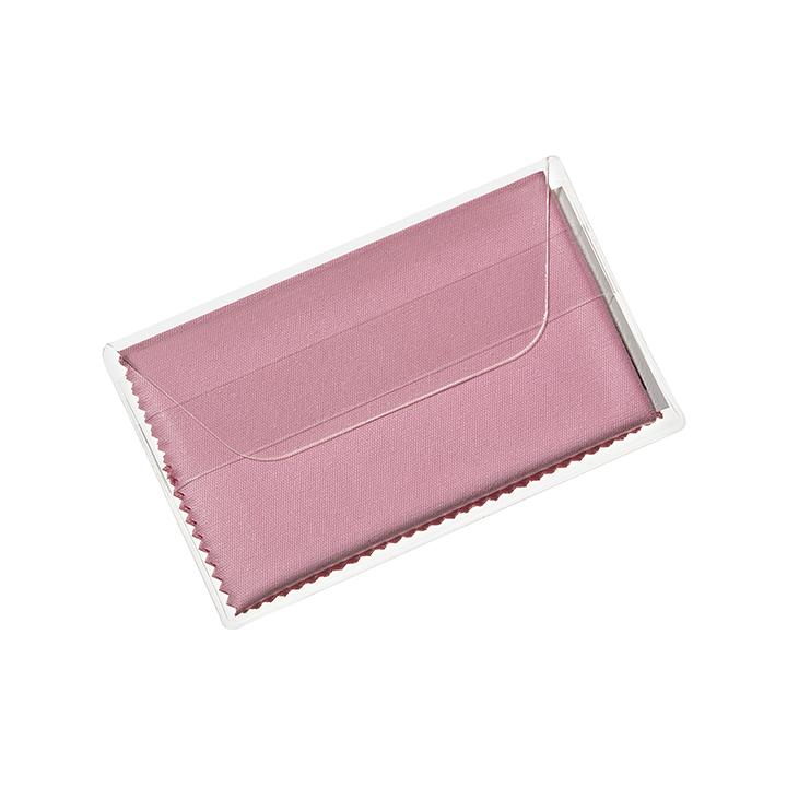 Pink Purity™ Chamois Cloth in Clear Pouch