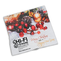 Purity™ Holiday Imprinted Lens Cleaning Cloths
