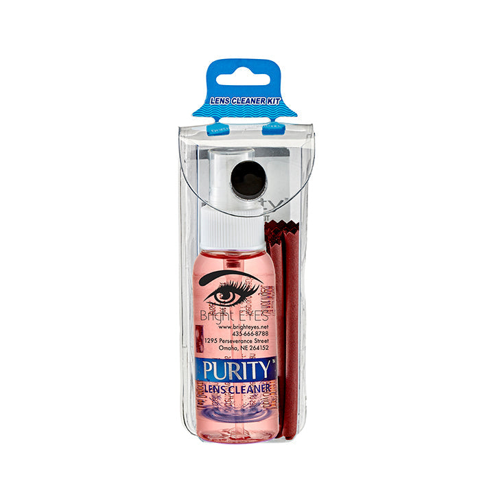 Pink 2 oz. Purity™ Imprinted Lens Cleaner Kits