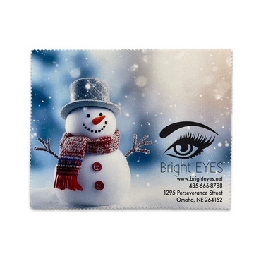 Purity™ Holiday Imprinted Lens Cleaning Cloths