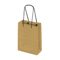 Boutique Eco-Friendly Shopping Bags - Kraft (Small) [Min. Order Qty: 100]