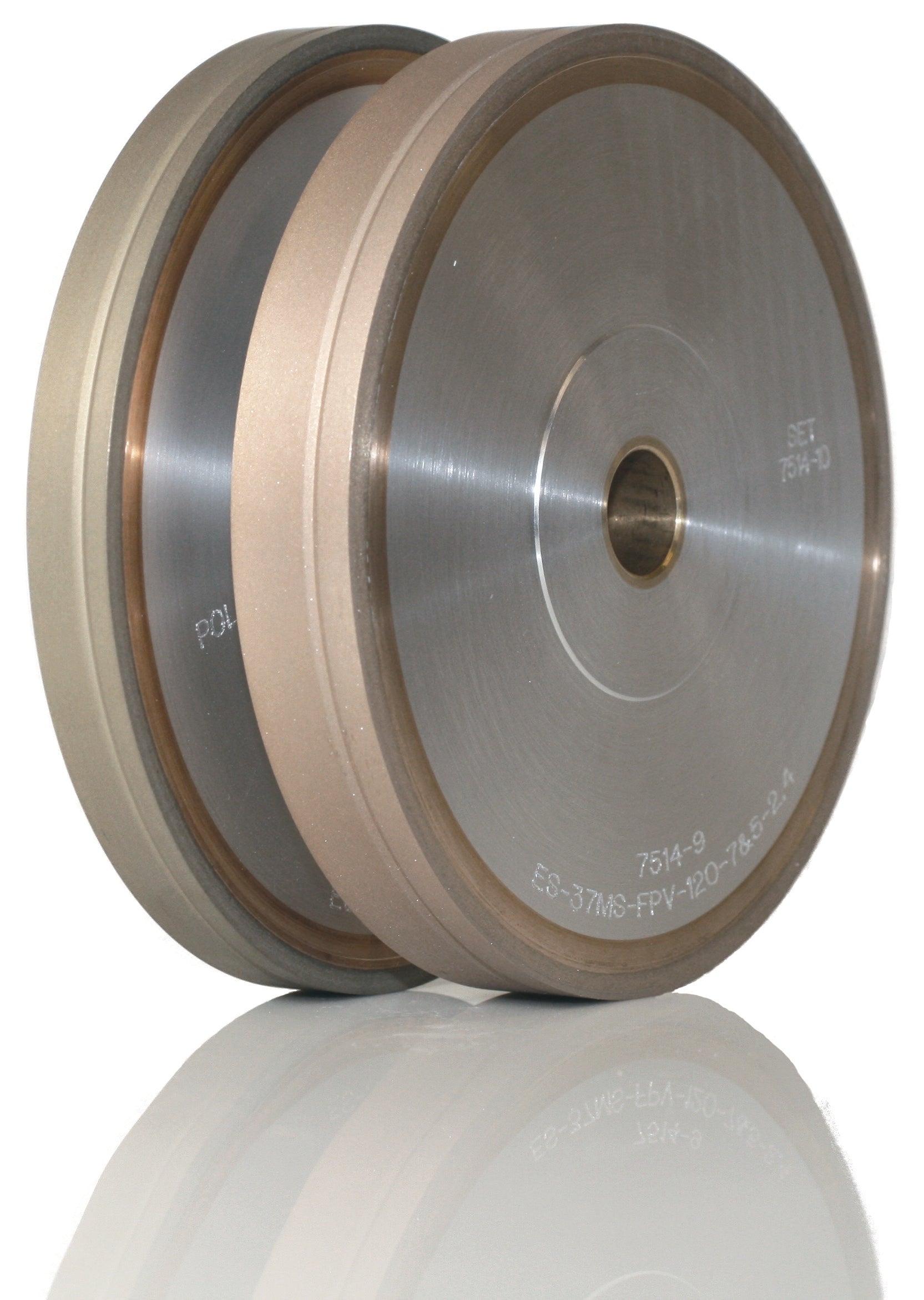 GERBER FINISHING WHEEL 4-ANGLE FOR ALL MATERIALS 21mm