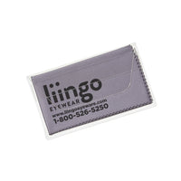 Purity™ Imprinted Chamois Cloth in Clear Pouch (Standard Ink)