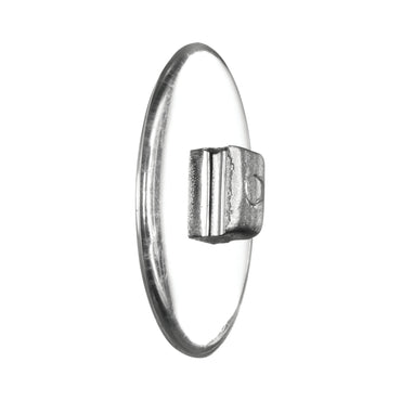 Polycarbonate "M" Pad Nose Pads - Round & Oval - Snap & Screw - 9mm