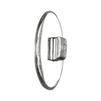 Polycarbonate "M" Pad Nose Pads - Round & Oval - Snap & Screw - 9mm