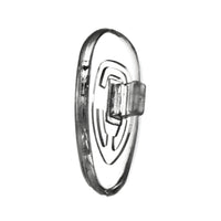 Hypoallergenic Semi-Soft Teardrop Vinyl Nose Pads - Snap & Screw