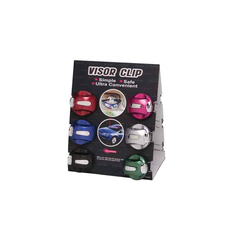 Visor Clip POP 12 Piece Assortment Display