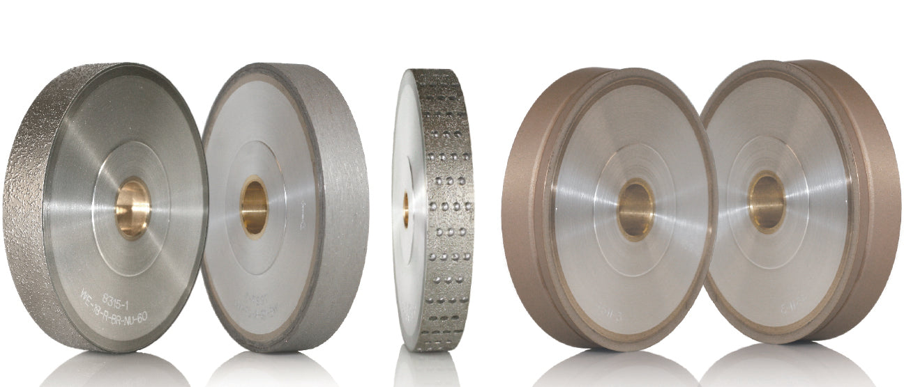 WECO FINISHING WHEEL FLAT FOR ALL MATERIALS 15mm
