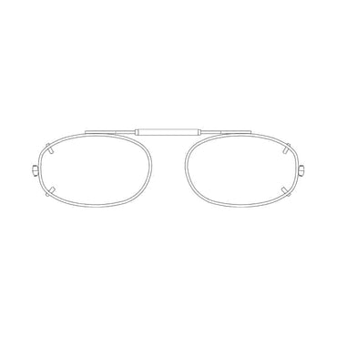 Visionaries® Lo Rectangle Clip-Ons